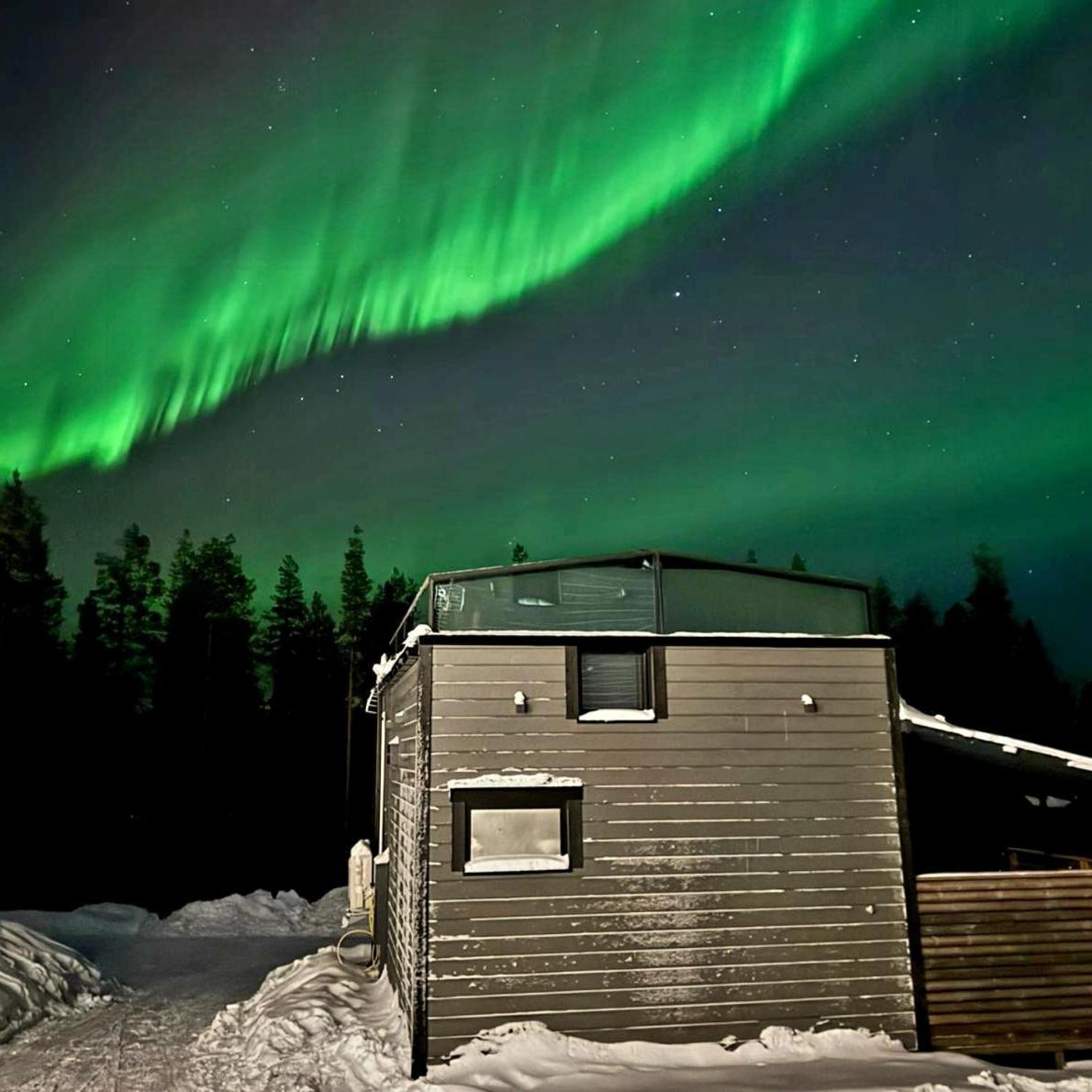 Levi Sky Igloo With Private Sauna And Hot Tub エクステリア 写真