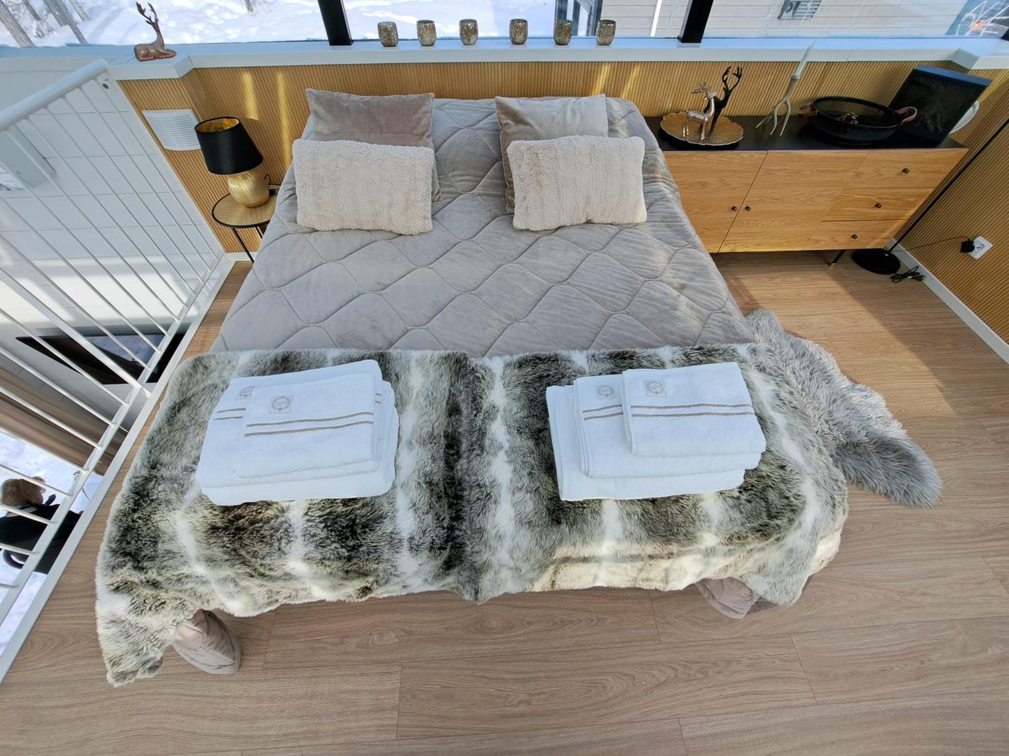 Levi Sky Igloo With Private Sauna And Hot Tub エクステリア 写真